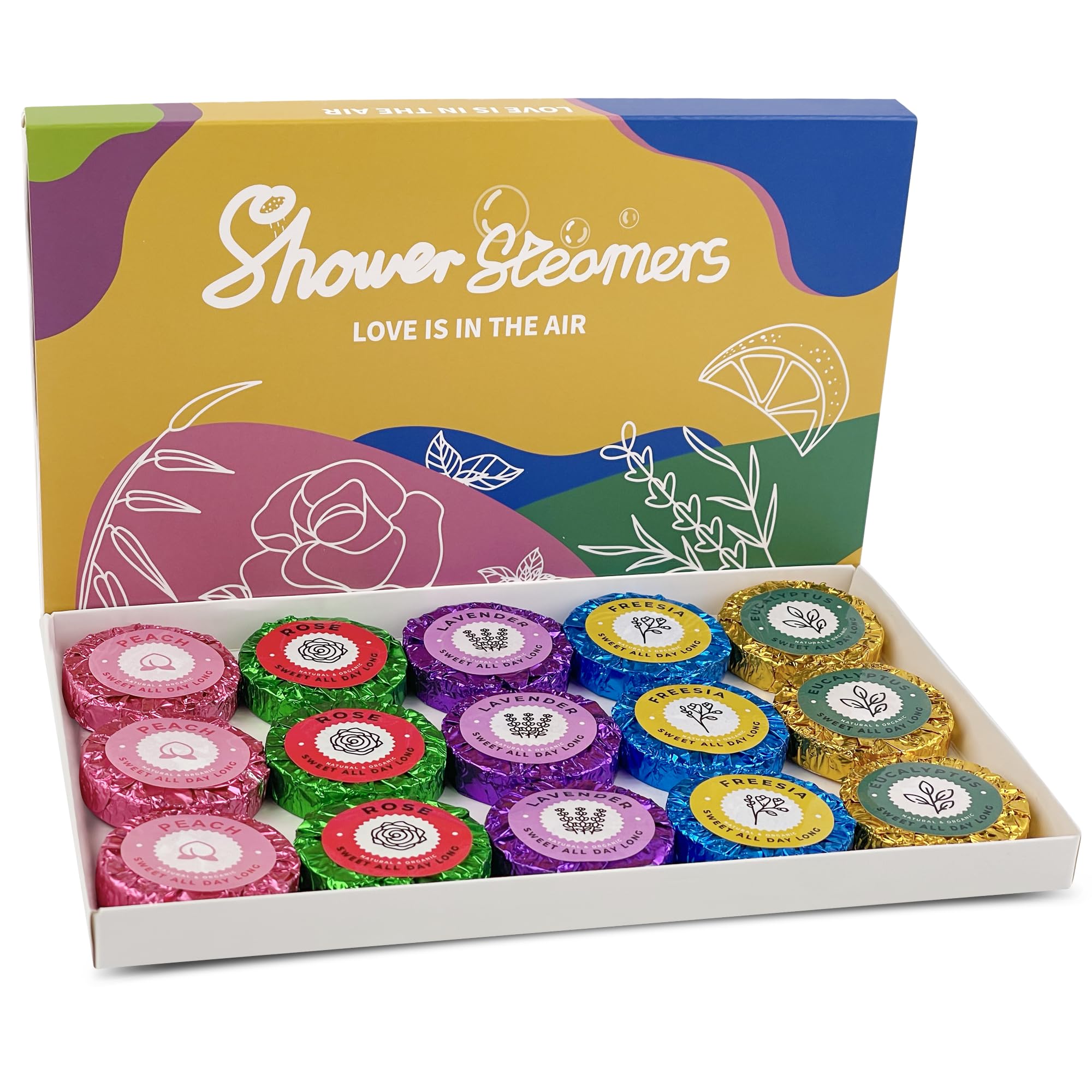 leoce shower steamers long lasting fragrance with concentrated formula