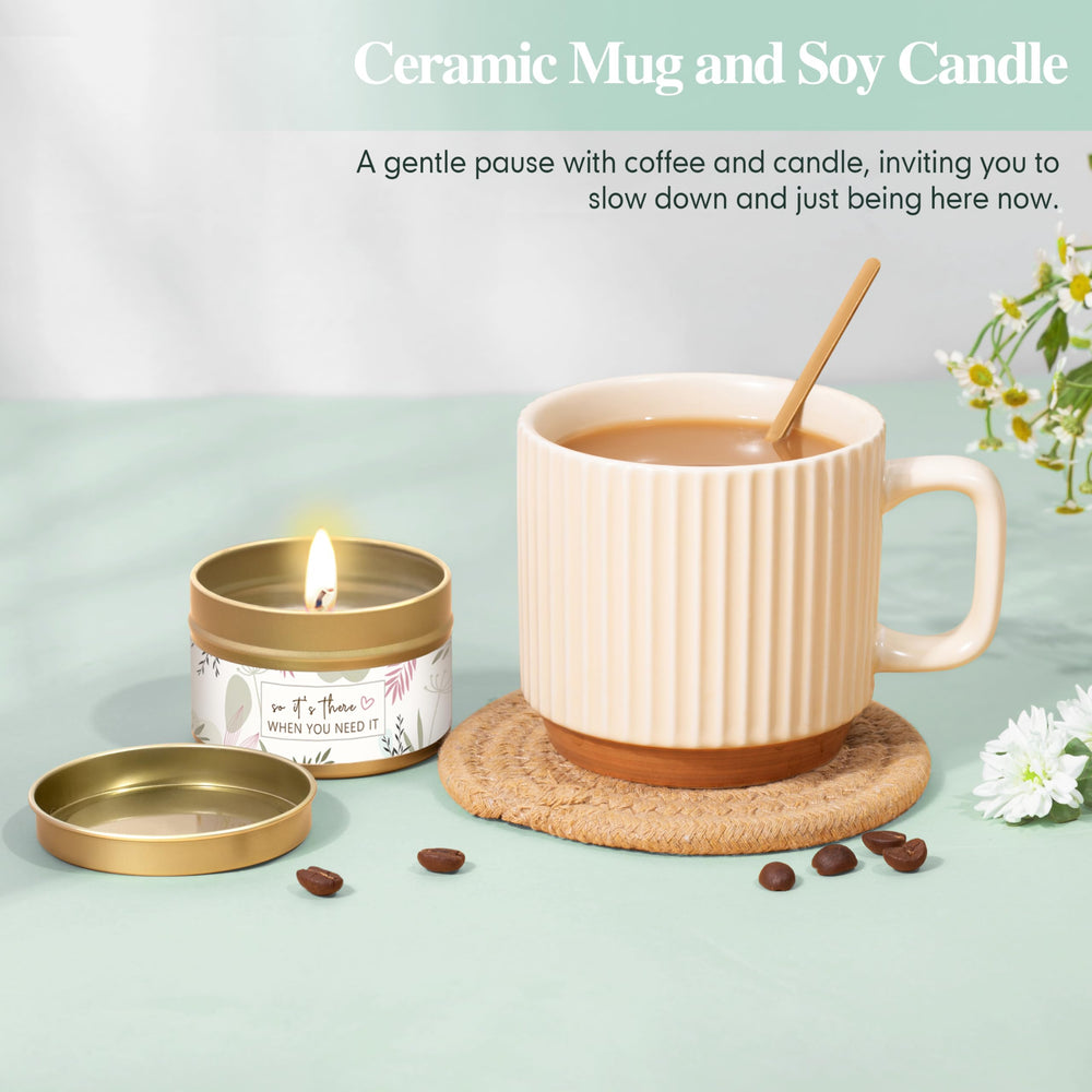 Lepiche lavender soy candle creating soothing ambiance