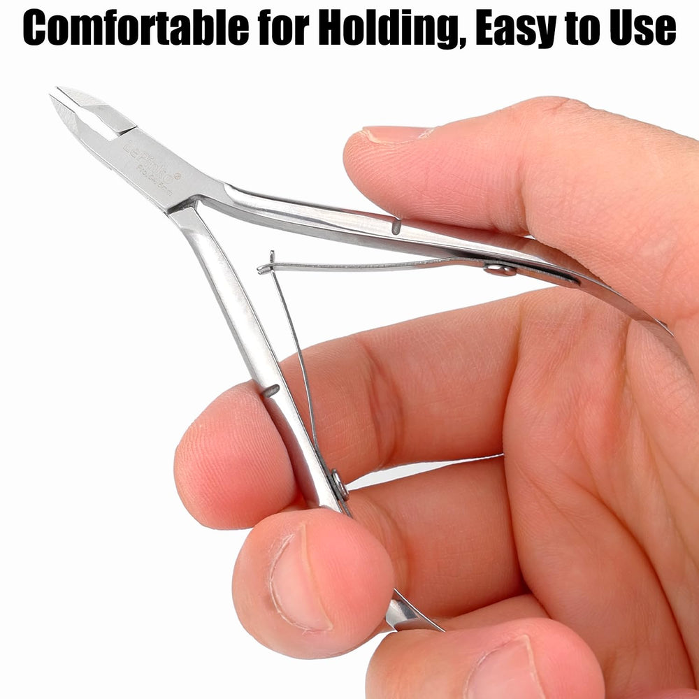 LePinko cuticle trimmer travel case keeps tools organized on the go