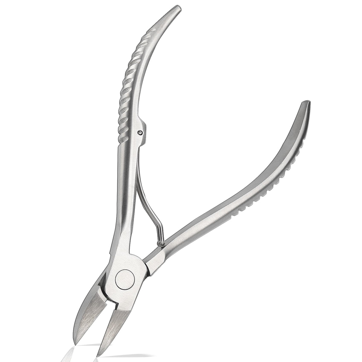 LePinko heavy-duty toe nail clippers blade closeup for precise trimming