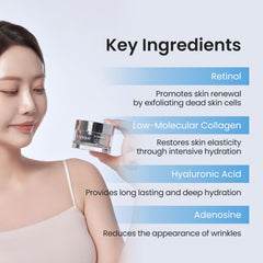 Lepique hydration bloom effect showing moisturized, plump skin overnight