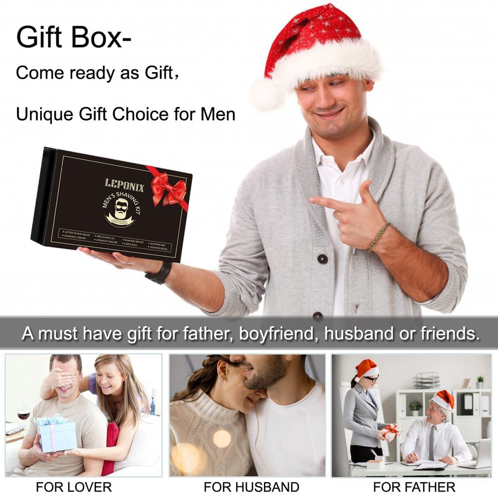 LEPONIX gift box kit image highlights a versatile, ready-to-gift grooming set