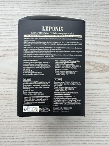 LEPONIX shaving kit in-use setup capturing daily ritual potential