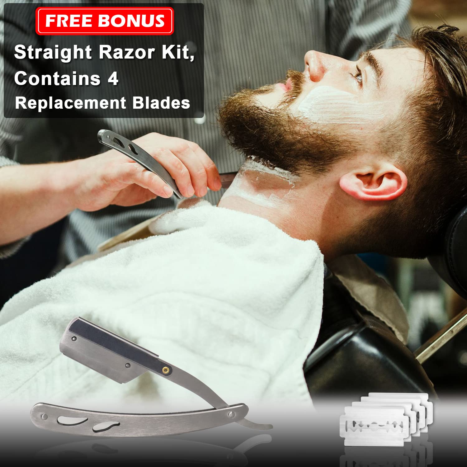 LEPONIX stainless-steel-shaving-bowl features double-wall insulation for ideal lather.