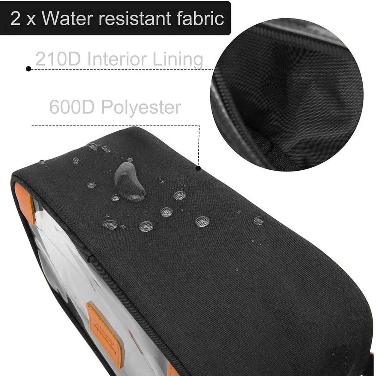 Lermende clear toiletry bag in-use travel setup keeps items organized during trips.