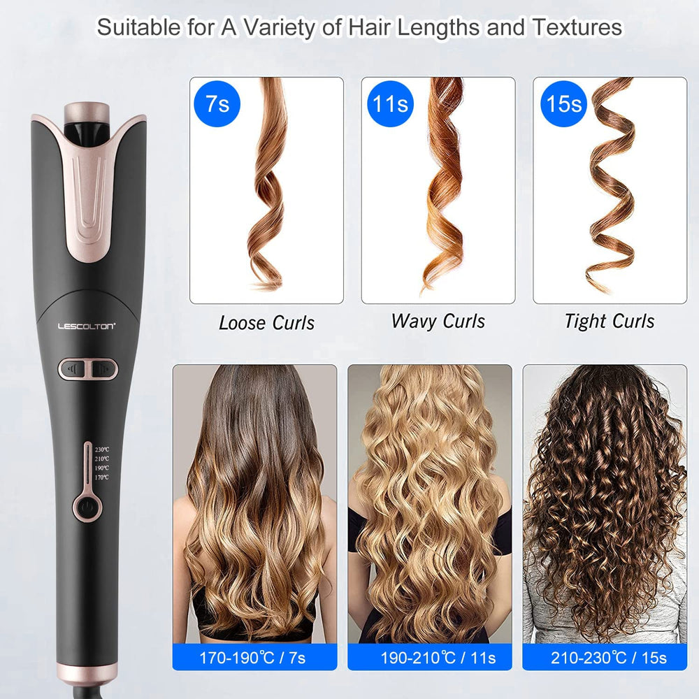LESCOLTON curler dual voltage enables travel worldwide
