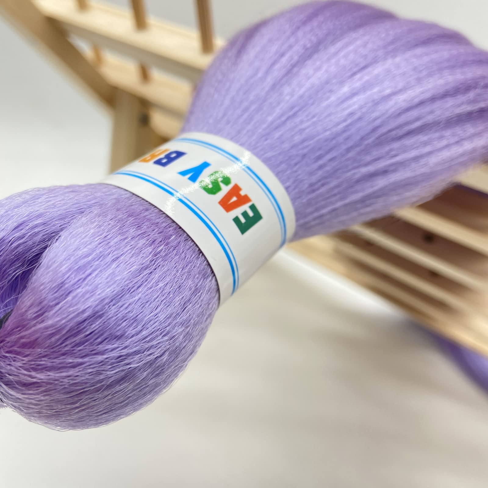 Leticia light purple braiding hair long-lasting performance across seasons.