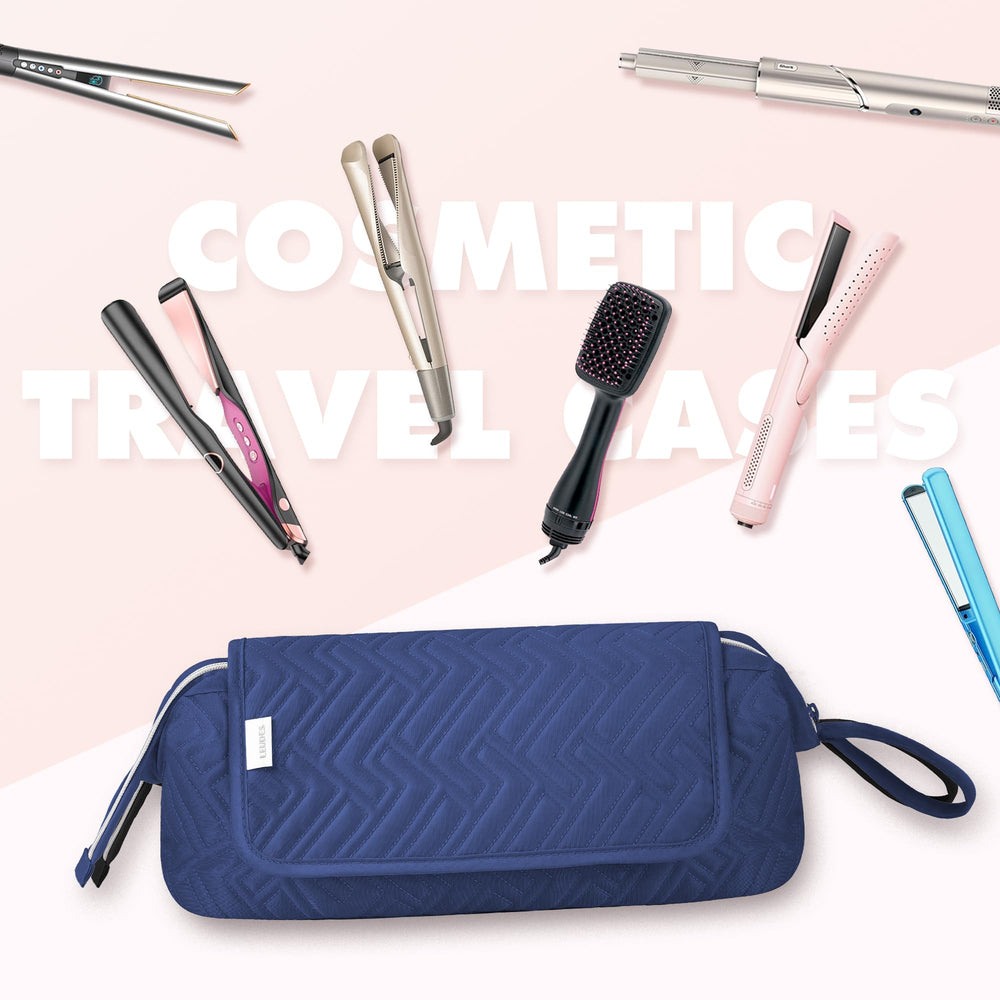 Leudes compact design fits luggage while keeping tools organized.