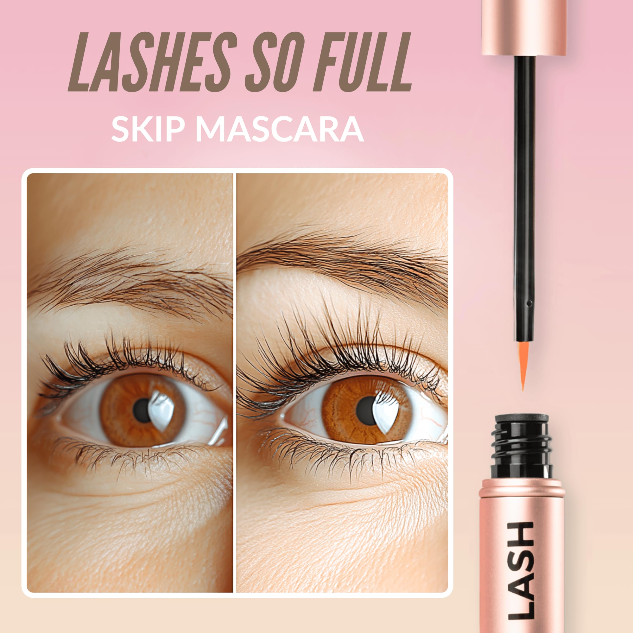 LeVaye' Show Lash serum packaging front displays cruelty-free branding.