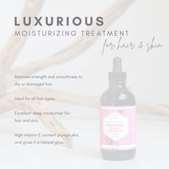 Leven Rose Jamaican Black Castor Oil hair softening helps smooth and manage curls.