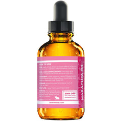 Leven Rose Maracuja Aceite ofrece hidratación suave para labios y manos.