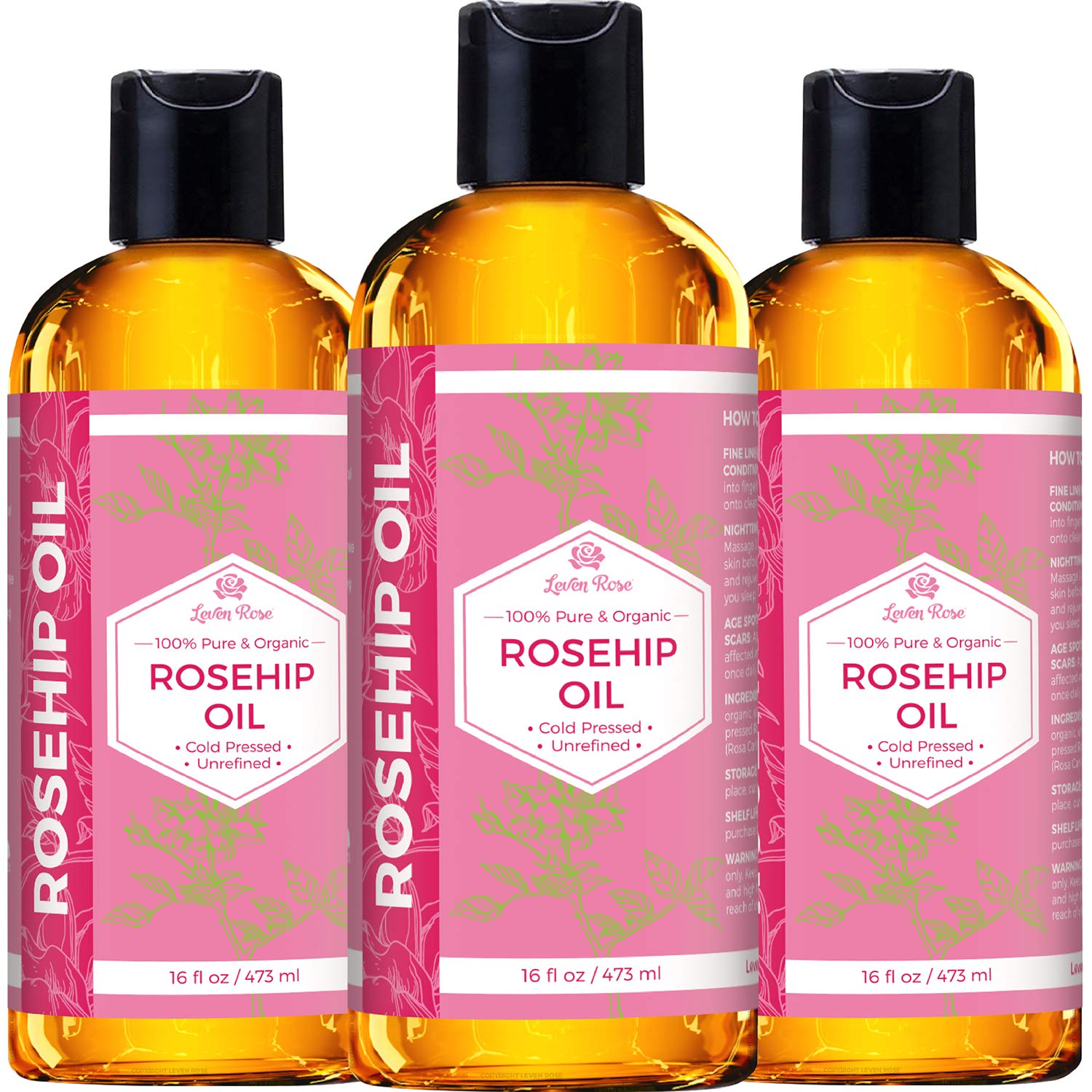 Leven Rose rosehip oil used on nails and cuticles for healthier nails