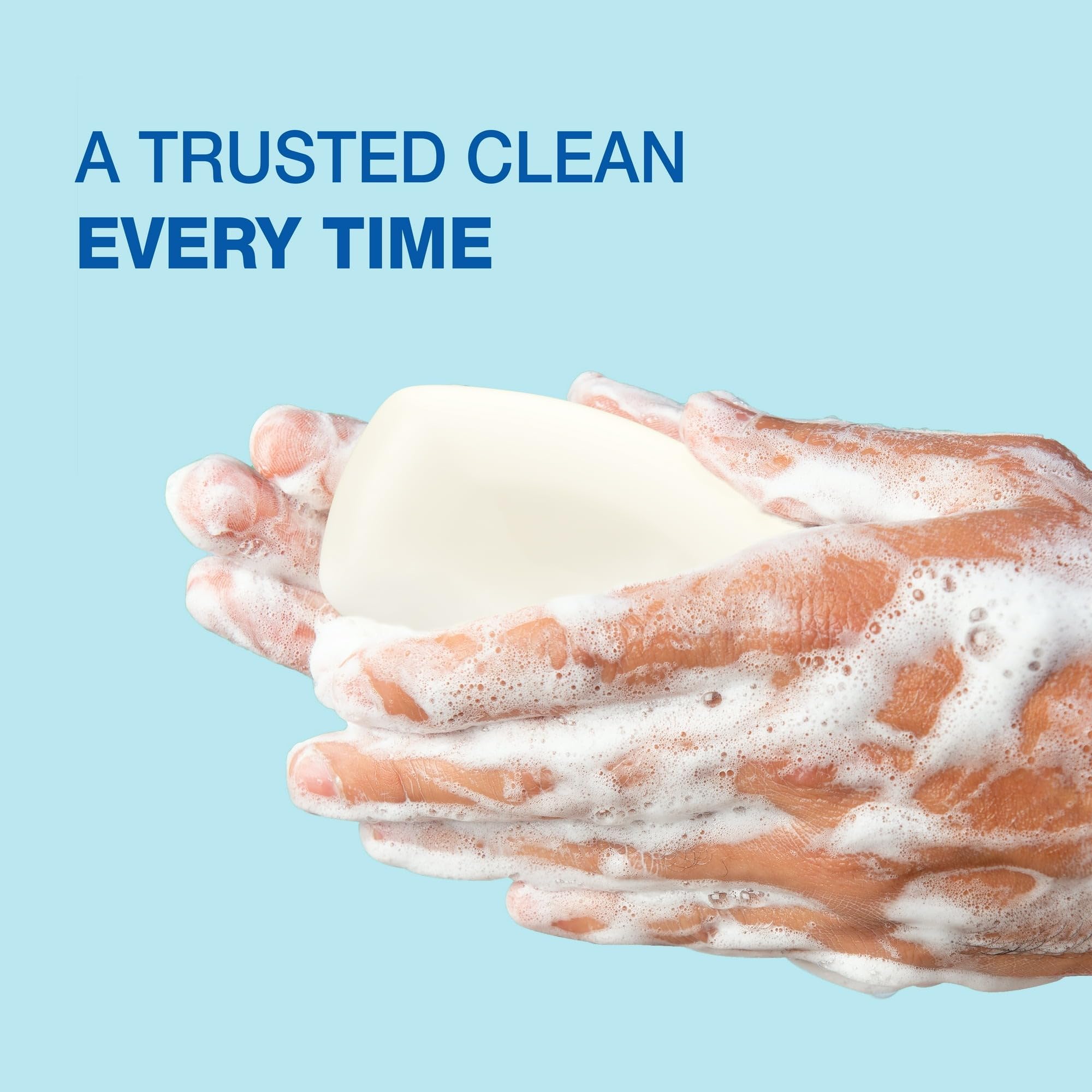 Lever 2000 Original Bar Soap promotes a clean feel after showers.