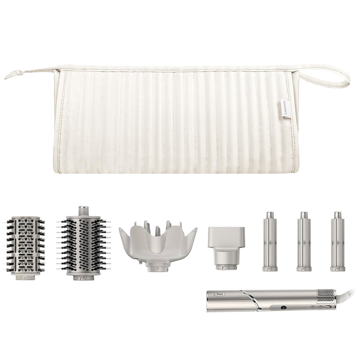 Lexeeco dy-son-air-wrap-travel-case open showing organized interior for tools