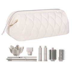 Lexeeco hair-tools travel bag for Shark Flex Style keeps tools organized while traveling.