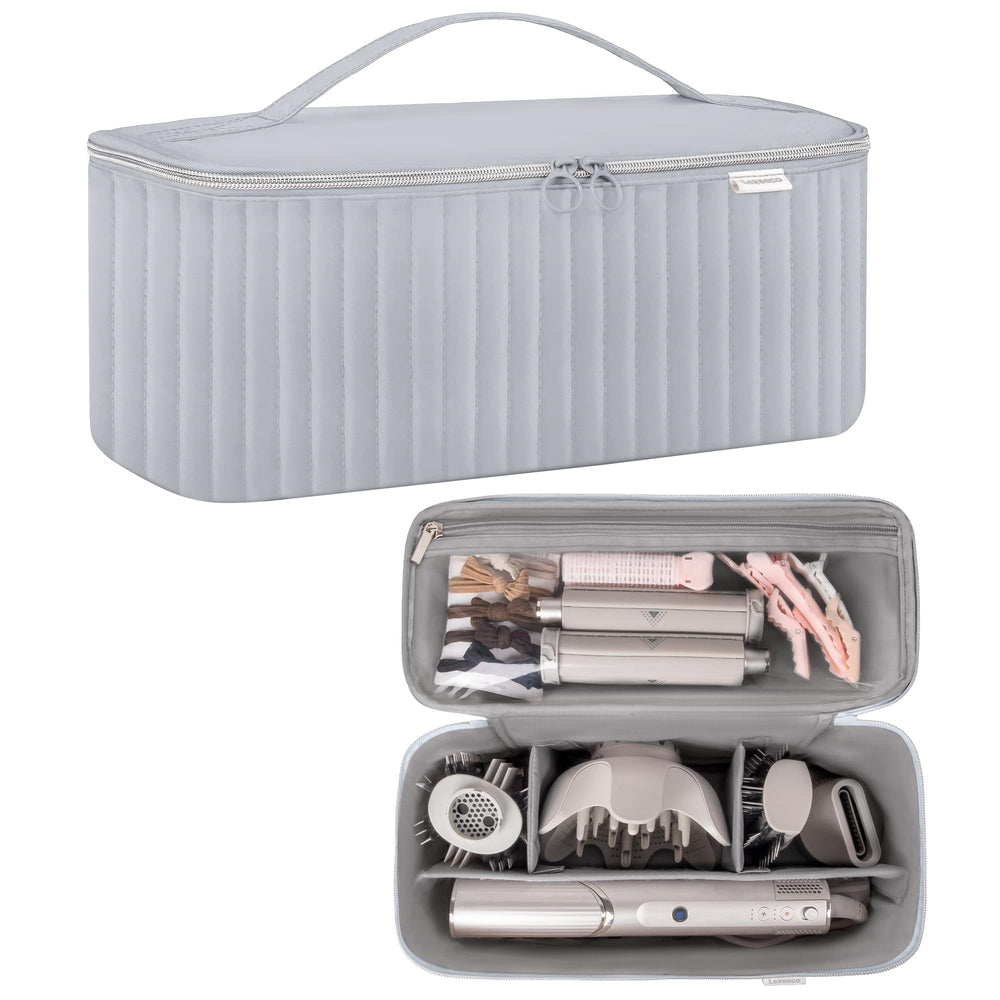 Lexeeco travel case is easy to clean with mild detergent.
