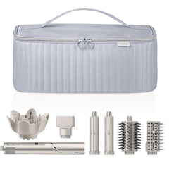 Lexeeco travel case exterior shows water-resistant nylon protection for tools.