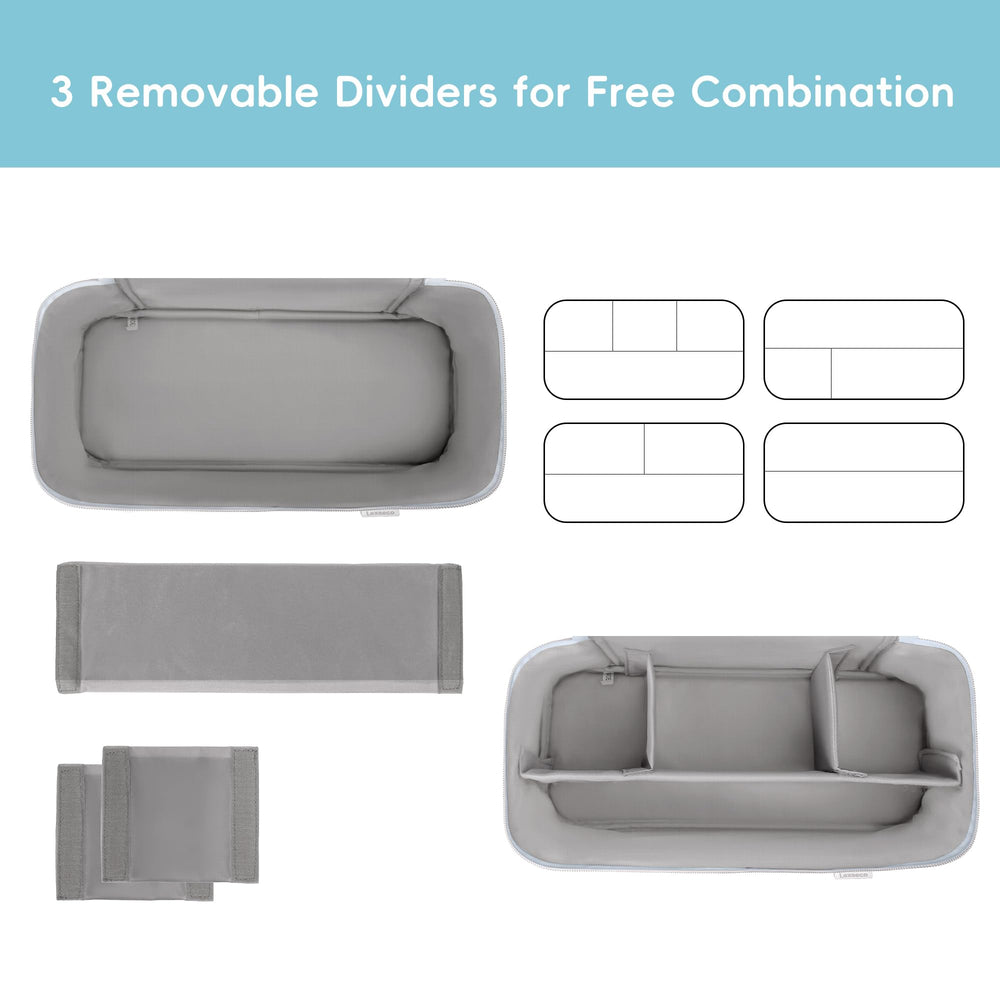 Lexeeco travel case fits Dyson Airwrap, Shark Flexstyle, and more.