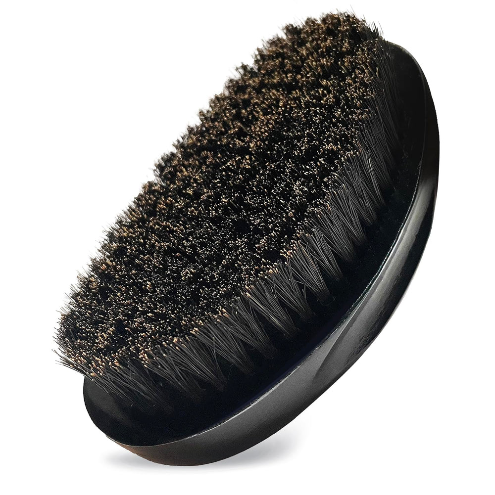 LexRory Soft Wave Brush 360 head close-up for defined waves.