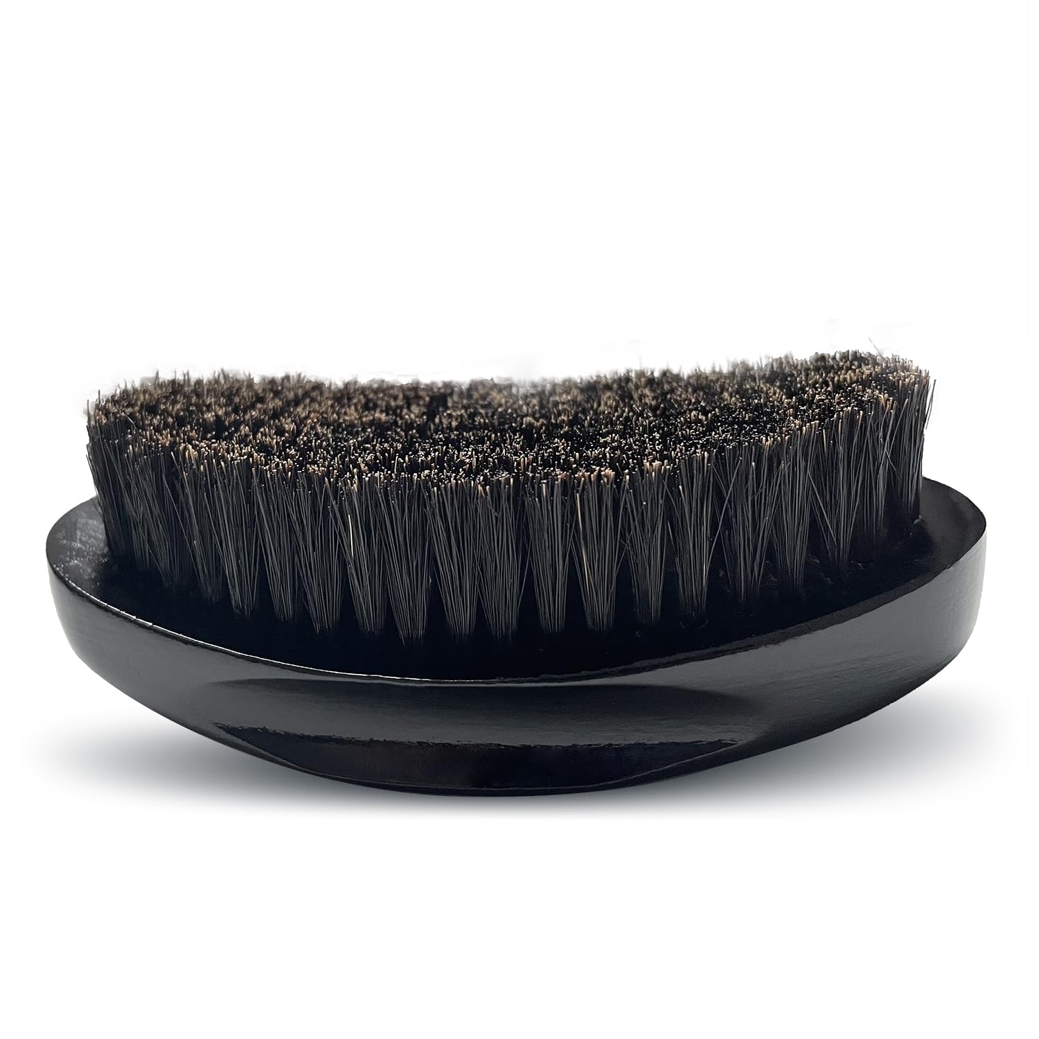LexRory Soft Wave Brush in hand during styling for consistent waves.