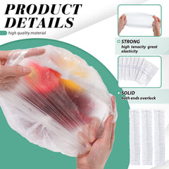 Leyndo elastic thick shower cap with flexible fit for many sizes