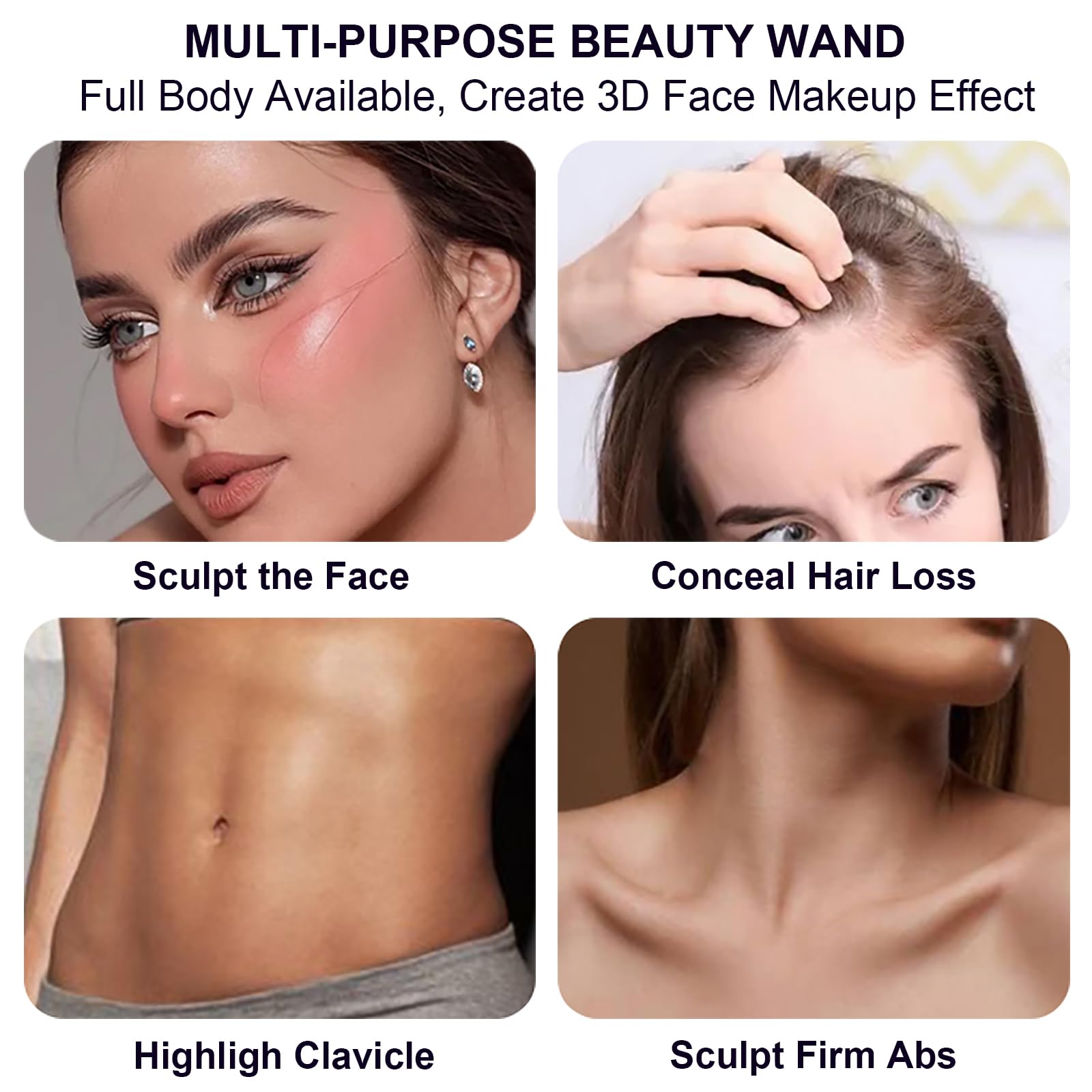 Lezero contour-stick-kit packaging and compact design