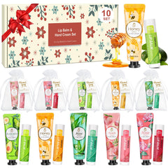 LFENYIGI bulk gifts lip balm set with assorted flavors for daily care