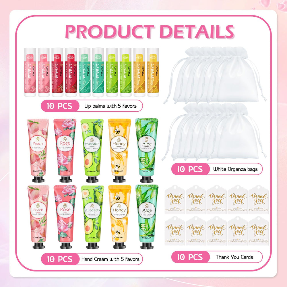 LFENYIGI lip balm flavors grape aloe peach rose showcased for gifting