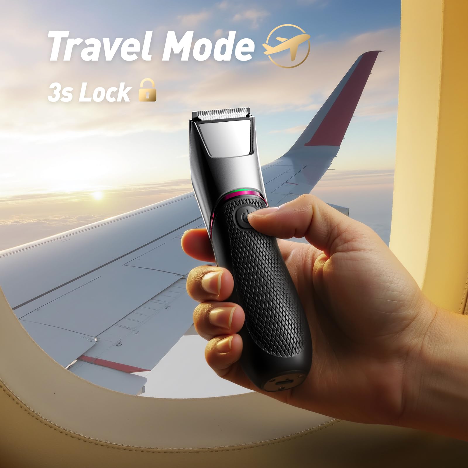 LGTGH cordless trimmer delivers up to 90 minutes runtime.