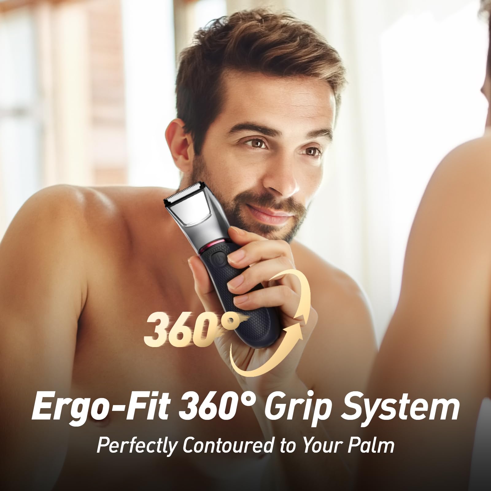 LGTGH ergonomic anti-slip grip for secure handling.