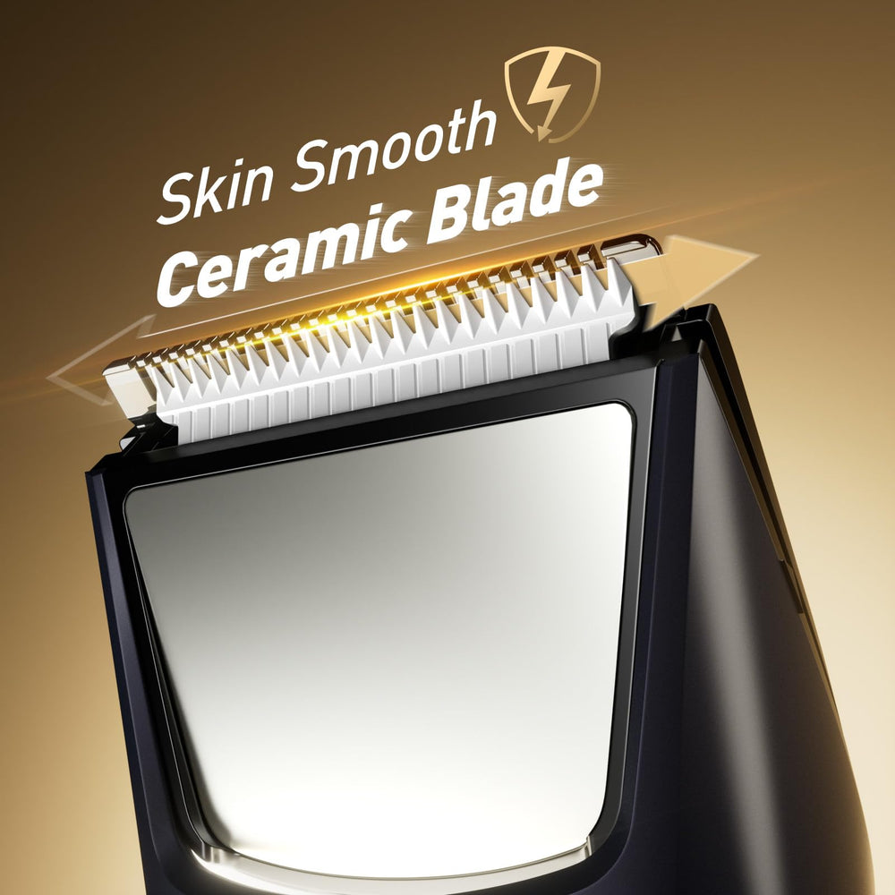 IPX7 waterproof design for wet or dry grooming in any setting.