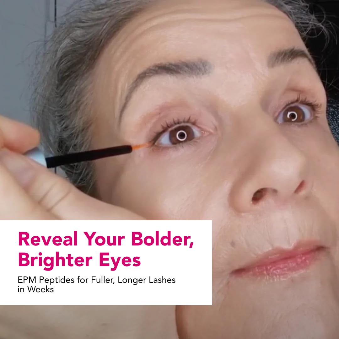 Liaison Lash Growth Serum applicator brush for easy daily lash nourishment.