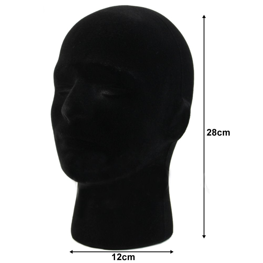 LIAMTU foam head side view ideal for showcasing eyewear profiles