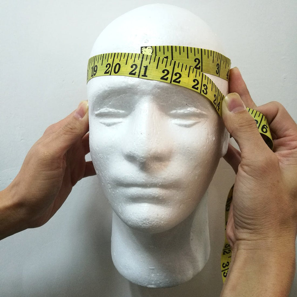 LIAMTU foam head display captures hats and headsets in retail settings.