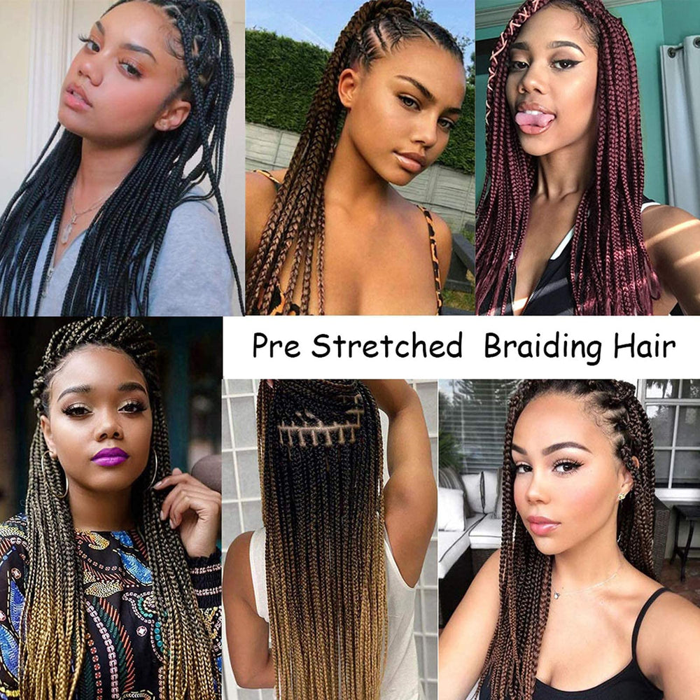 Liang Dian crochet braids for wedding or party-ready look