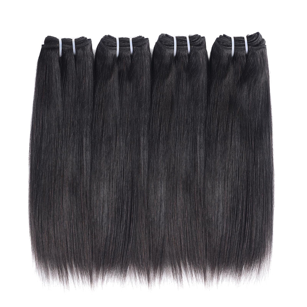 Liang Dian soft silky straight hair close-up