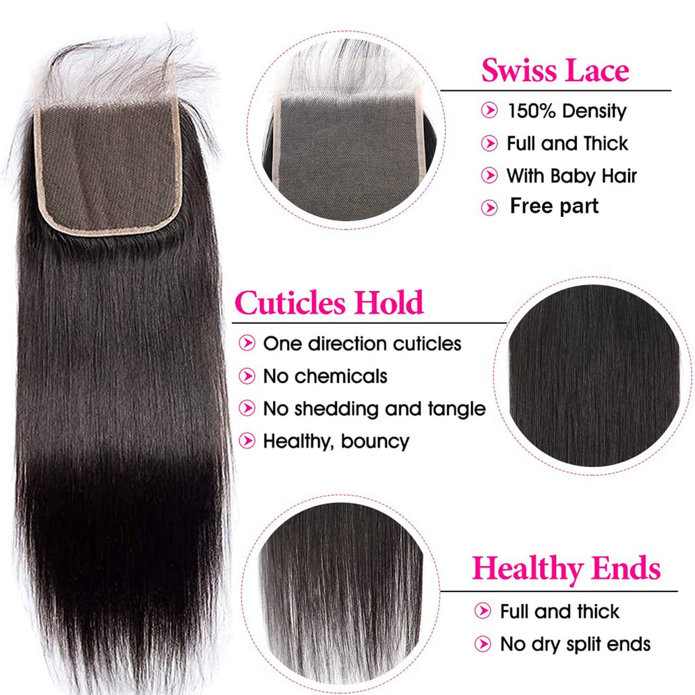 Liangya Hair hd-closure-5x5-closure-full-density-150percent delivers fuller, natural silhouette.