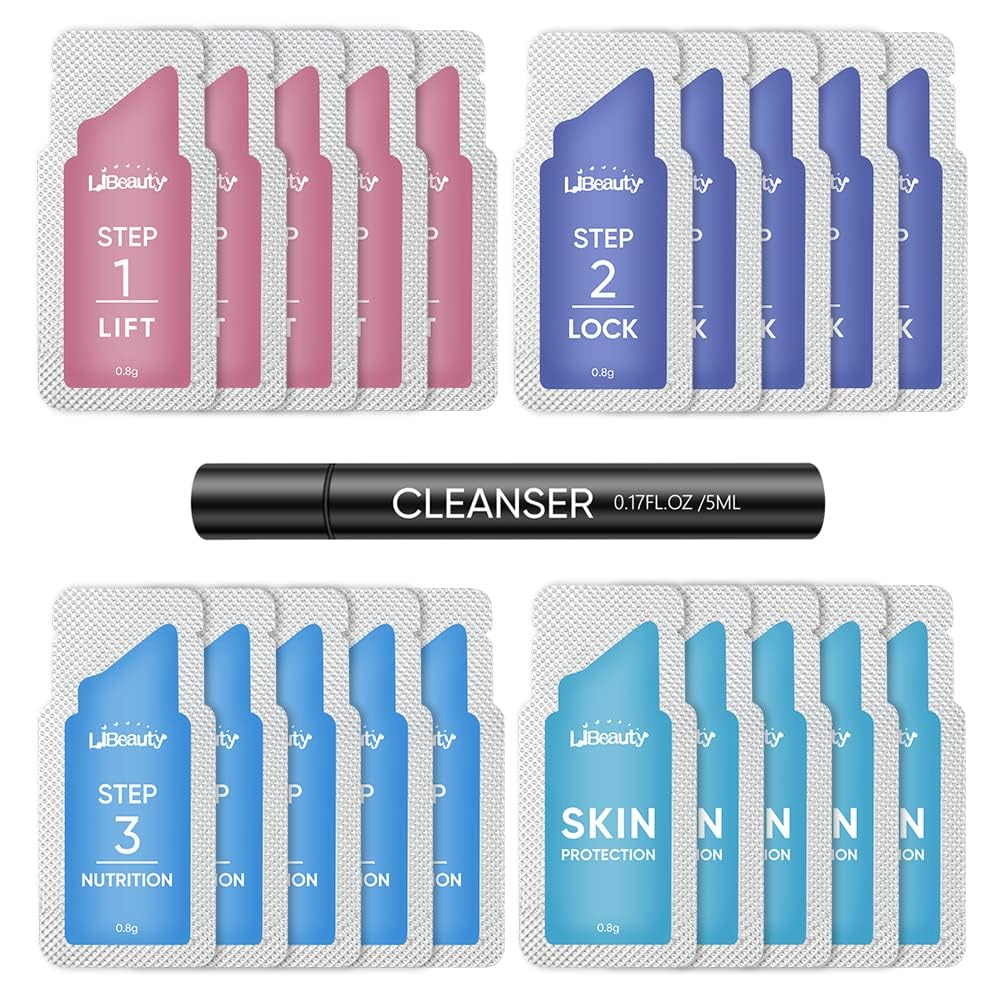 Libeauty Brow Lamination Kit packaging signals easy at home use and stylish gift ready packaging