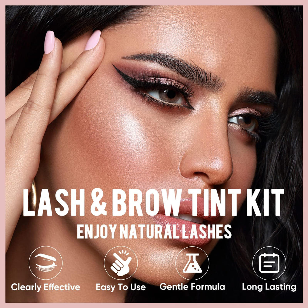 Libeauty Lash Color Kit bottle closeup highlights precise lash tint