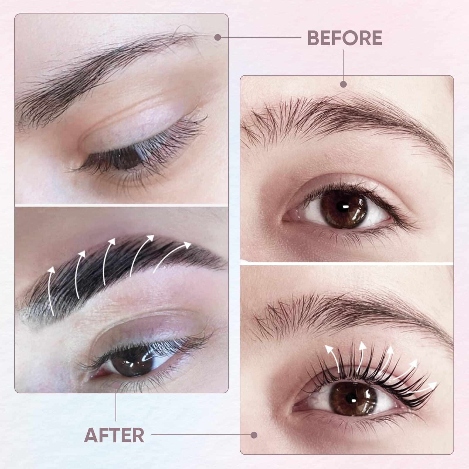Libeauty upgraded white milky glue bottle highlights improved adhesion for easier application