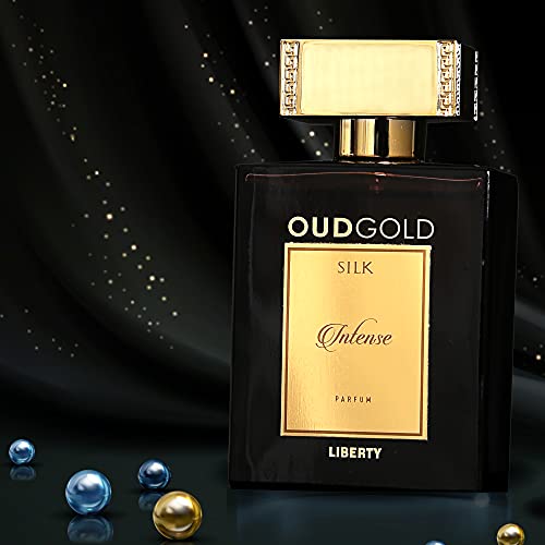 Liberty OudGold Intense cap-detail captures refined hardware and design.