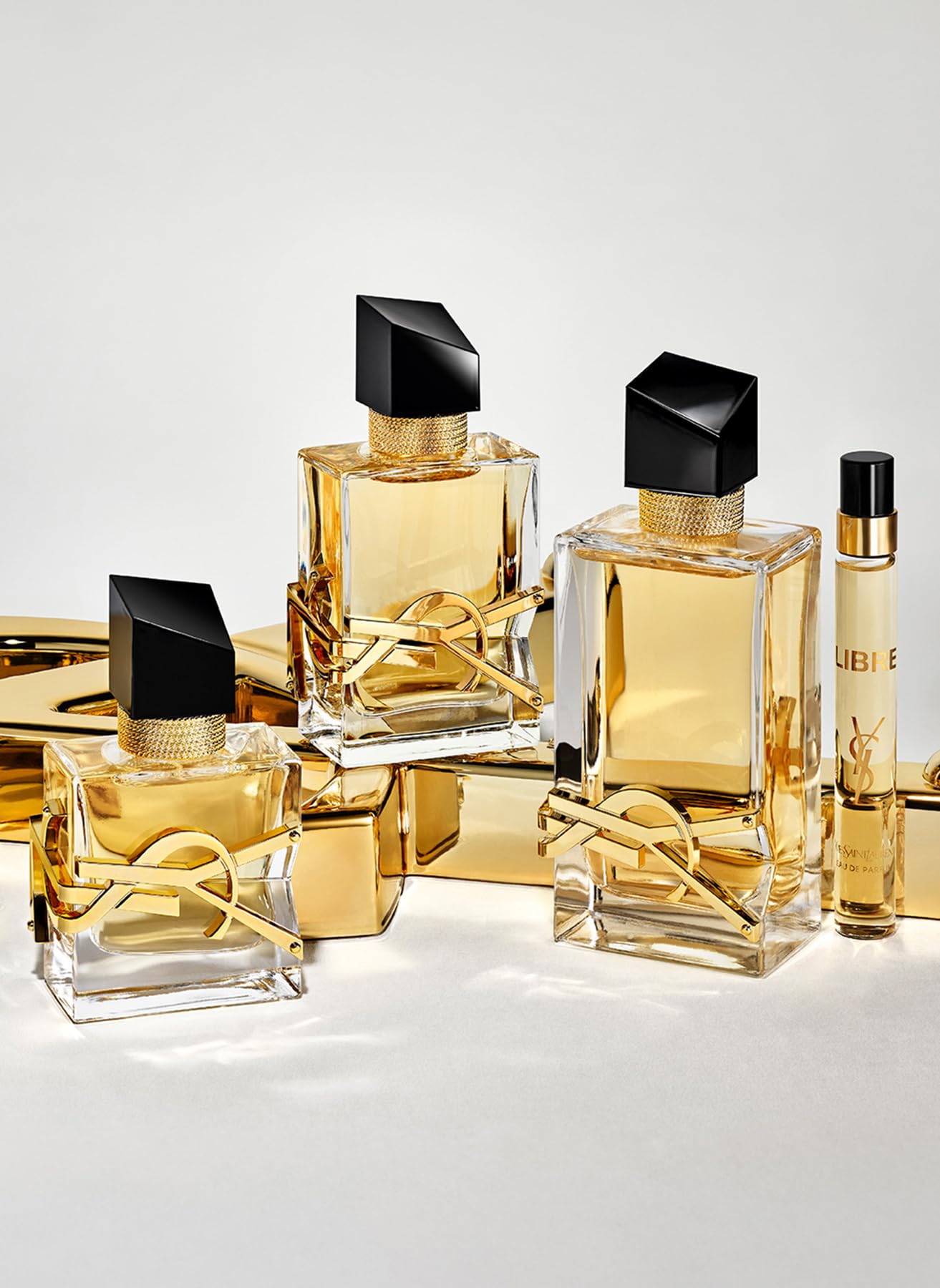 Libre Women display with premium packaging suggests a luxurious gift