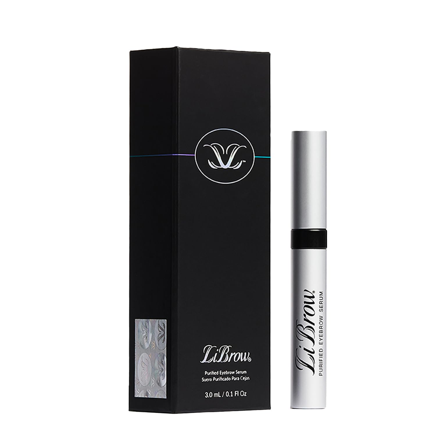 LiBrow purified eyebrow serum application demonstrates easy daily use for fuller brows.