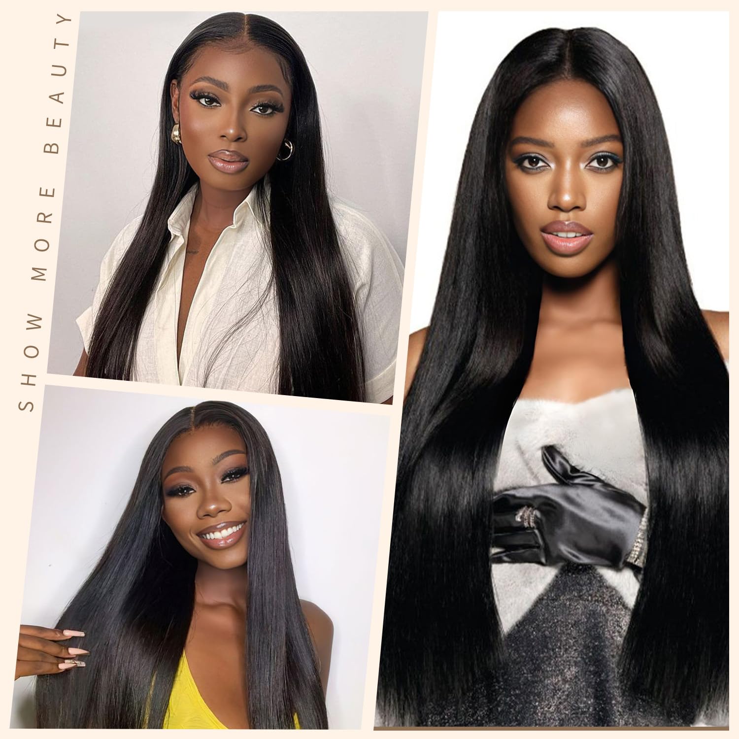 LICHANG HD lace melts into skin for undetectable hairline across skin tones