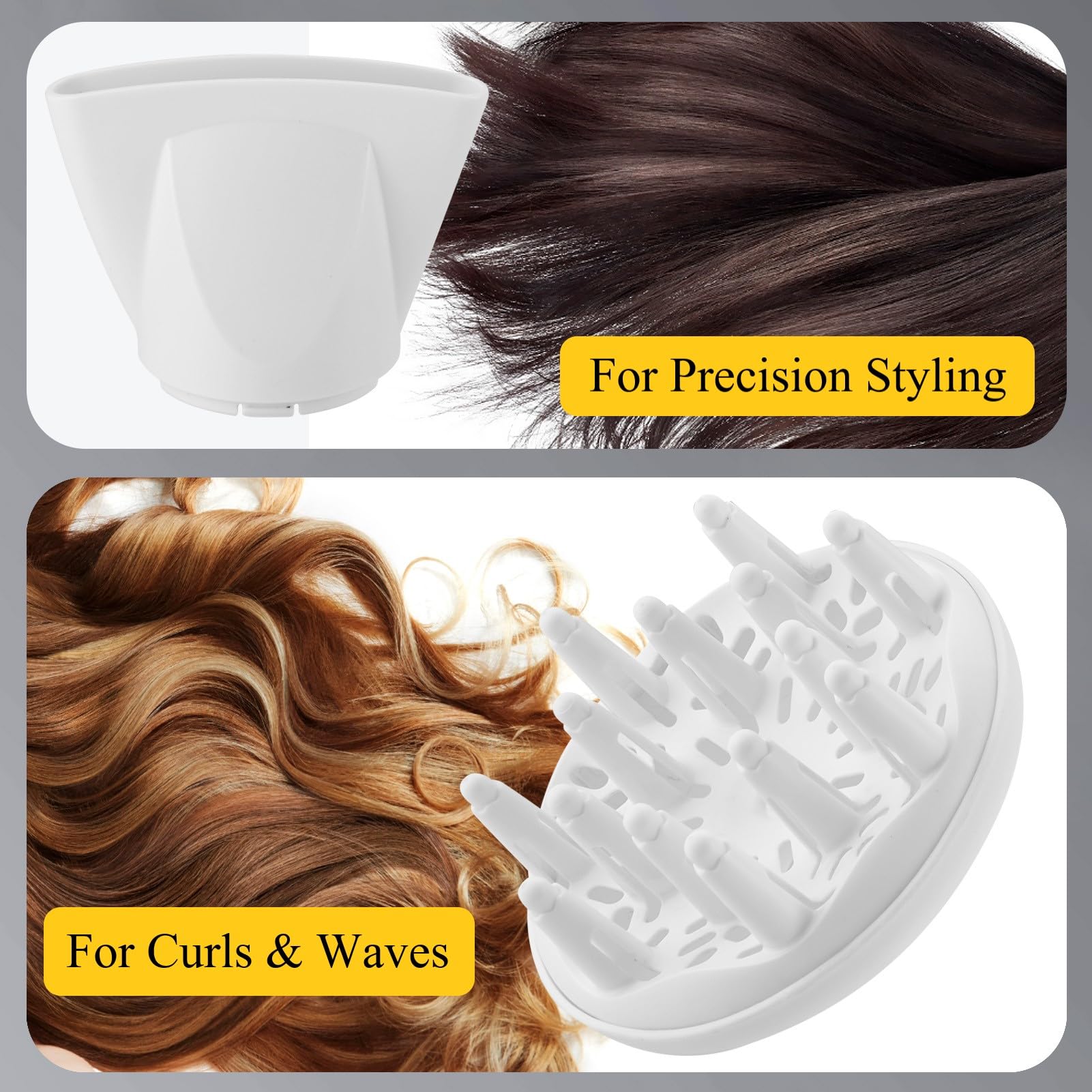 Licoseam Hair Dryer concentrator nozzle for precise airflow and targeted styling.