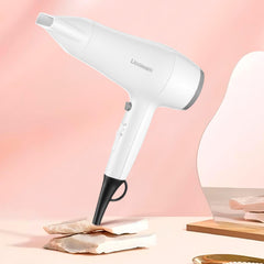 Licoseam Hair Dryer diffuser attachment shown for frizz reduction and defined curls.