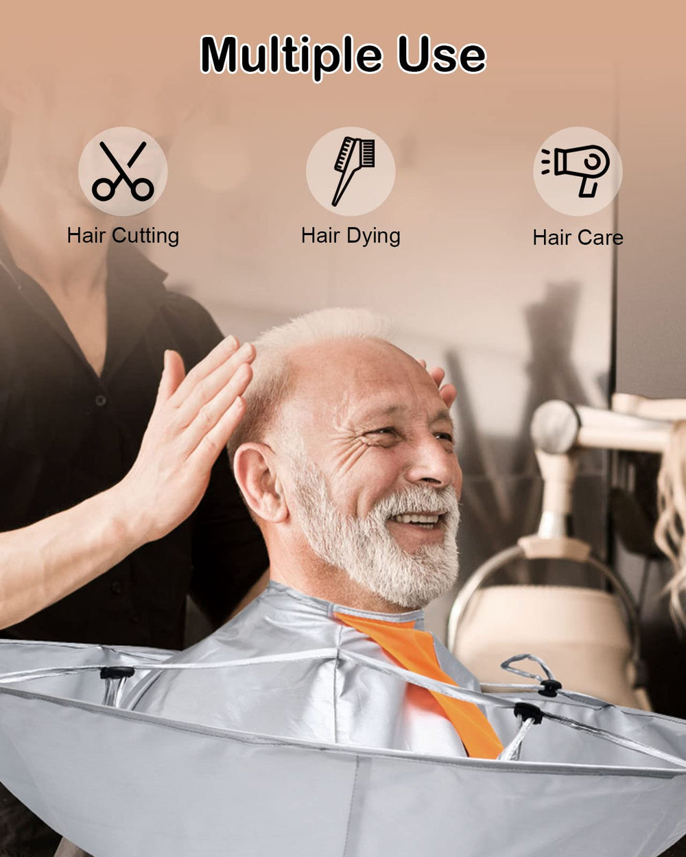 Lictin anti-static silky nylon texture feels lightweight and easy to wipe.