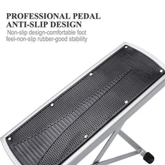 LiDiVi Pedicure Foot Rest anti-slip legs provide stable support during styling.
