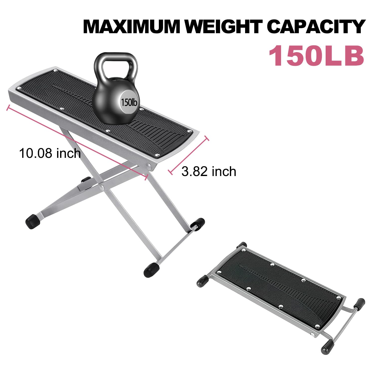 LiDiVi Pedicure Foot Rest supports multi-use scenarios from personal care to toenail art.
