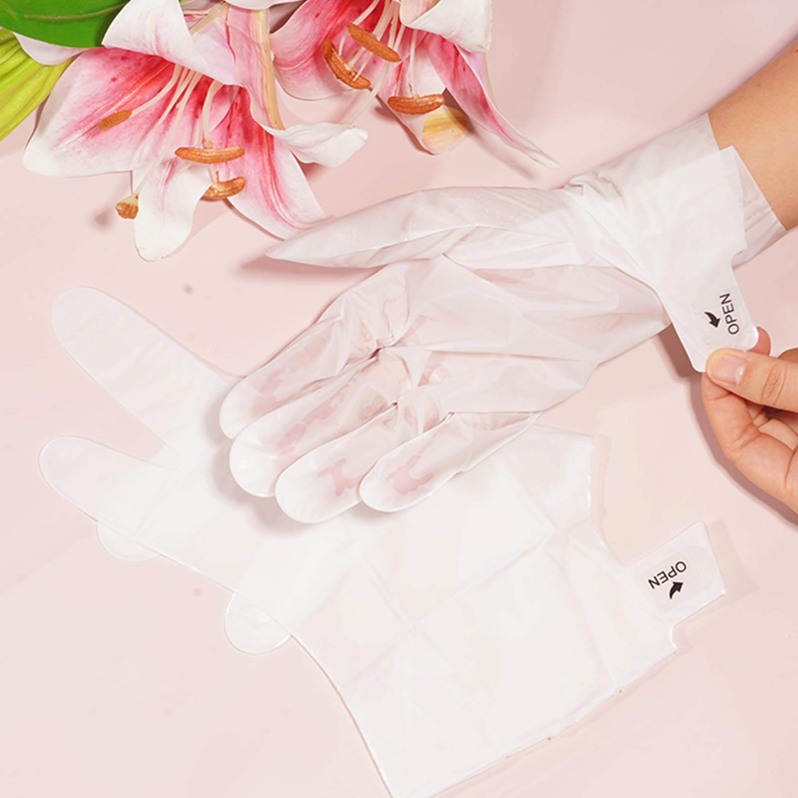 Liefiet dry skin repair gloves use, nourishes cracked skin for softer hands.